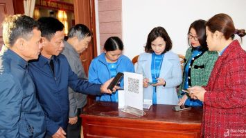 Hội đồng nhân dân cấp huyện đầu tiên ở Nghệ An triển khai 'Kỳ họp số'