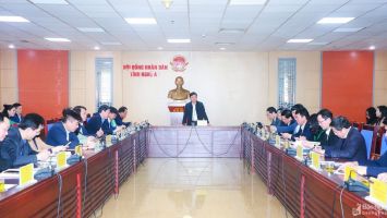 Thường trực HĐND tỉnh Nghệ An họp phiên thường kỳ tháng 12/2022