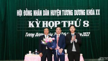 Tương Dương có tân Chủ tịch UBND huyện