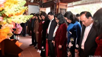 Nghệ An kỷ niệm 155 năm ngày sinh chí sĩ Phan Bội Châu