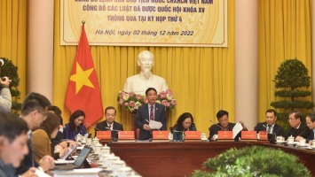 Công bố Lệnh của Chủ tịch nước về 6 luật vừa được Quốc hội thông qua