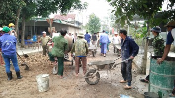 Khởi sắc xây dựng nông thôn mới ở Anh Sơn