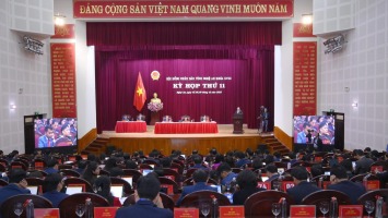 Khai mạc Kỳ họp thứ 11, HĐND tỉnh Nghệ An khóa XVIII, nhiệm kỳ 2021