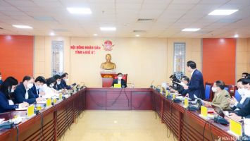 Thường trực HĐND tỉnh phê duyệt danh mục 36 nội dung xây dựng nghị quyết trình HĐND tỉnh năm 2022