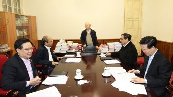 Lần đầu thấy phòng làm việc giản dị của Tổng Bí thư