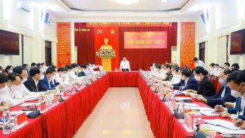 Ban Chấp hành Đảng bộ tỉnh Nghệ An khóa XIX tổ chức Hội nghị lần thứ 8