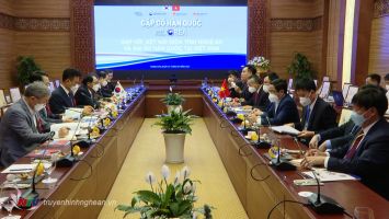 Nghệ An gặp gỡ Đại sứ và Trưởng các cơ quan đại diện Hàn Quốc