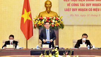 Chủ tịch Quốc hội Vương Đình Huệ: Quy hoạch chậm tiến độ ảnh hưởng thế nào đến sự phát triển của đất nước?