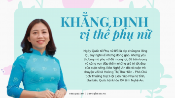 Khẳng định vị thế phụ nữ