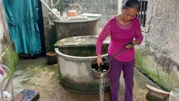 Người dân Diễn Châu mong muốn có nước sạch sinh hoạt