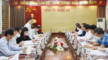 Khảo sát về thí điểm mô hình tổ chức mới và kiêm nhiệm chức danh tại Nghệ An