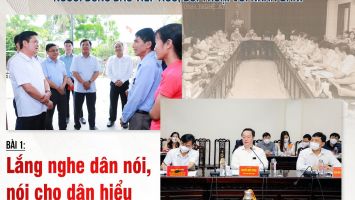 Người đứng đầu tiếp xúc, đối thoại với Nhân dân