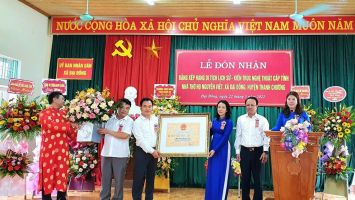 Thường trực HĐND tỉnh dự lễ đón Bằng công nhận Di tích lịch sử nhà thờ họ Nguyễn Viết