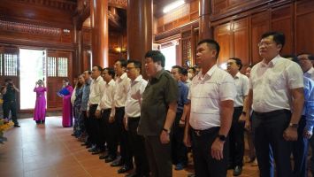 Nhiều hoạt động có ý nghĩa trong chuyến công tác của Hội nhà báo Việt Nam tại tỉnh Nghệ An