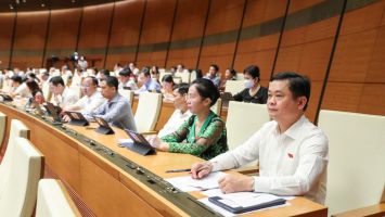 Hình ảnh hoạt động Đoàn đại biểu Quốc hội Nghệ An tại Kỳ họp thứ 3, Quốc hội khóa XV