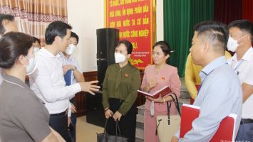 Cử tri huyện Nghi Lộc kiến nghị thu hồi, xóa bỏ quy hoạch một số dự án trên địa bàn