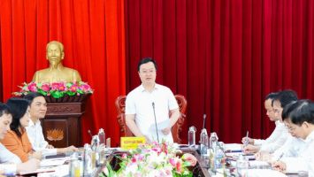 Kết luận của Chủ tịch UBND tỉnh Nguyễn Đức Trung tại buổi làm việc với Sở Tài nguyên và Môi trường