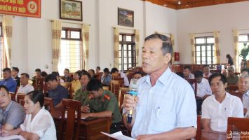 Cử tri huyện Nghi Lộc phản ánh nhiều bất cập trong giải quyết thủ tục hành chính về đất đai