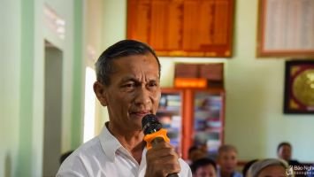 Cử tri huyện Diễn Châu phản ánh nhiều khó khăn, bất cập phát sinh sau khi sáp nhập xã, xóm