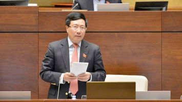 Hôm nay, Phó Thủ tướng Phạm Bình Minh trả lời chất vấn của đại biểu Quốc hội