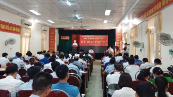 Khai mạc kỳ họp thứ tư, HĐND huyện Quế Phong khóa XIX, nhiệm kỳ 2021 – 2026