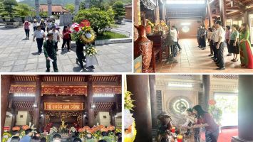 Đoàn giám sát Ủy ban Văn hóa, Giáo dục của Quốc hội tổ chức các hoạt động tri ân nhân kỷ niệm 75 năm Ngày Thương binh - Liệt sĩ (27/7) tại tỉnh Nghệ An