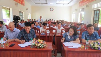 Đại biểu HĐND tỉnh tiếp xúc cử tri sau kỳ họp thứ 7 tại xã Diễn Nguyên, huyện Diễn Châu