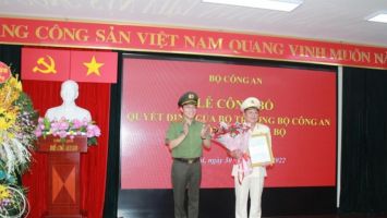 Bộ Công an bổ nhiệm, điều động nhiều nhân sự cấp cao