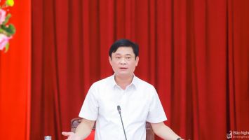 Thường trực Ban Chỉ đạo tổng kết 10 năm thực hiện Nghị quyết số 26 của Bộ Chính trị về Nghệ An nghe, cho ý kiến tiến độ triển khai nhiệm vụ