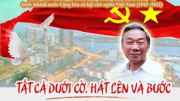 Tất cả dưới cờ, hát lên và bước !