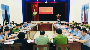 Đoàn khảo sát của Ủy ban Tư pháp Quốc hội làm việc tại huyện Thanh Chương