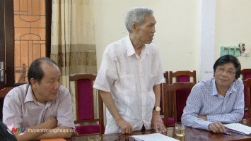 Tổ tư vấn Kinh tế - Xã hội tỉnh làm việc với thị xã Cửa Lò