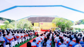 Trang trọng Lễ giỗ Chủ tịch Hồ Chí Minh lần thứ 53 tại Kim Liên, Nam Đàn, Nghệ An