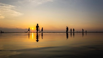 Quyến rũ bình minh trên biển Diễn Thành