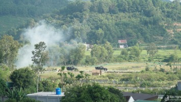 Diễn tập Khu vực phòng thủ - Phòng thủ dân sự: Đánh địch tiến công vào làng