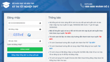 Ngày 18/9, Bộ GD&ĐT mở hệ thống để thí sinh xác nhận nhập học trực tuyến