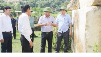Hội đồng nhân dân tỉnh giám sát công tác quản lý nhà nước về khoáng sản tại huyện Quỳ Hợp