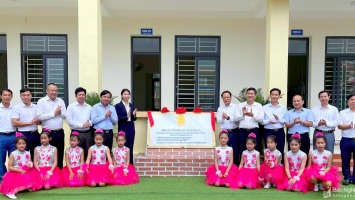 Tập đoàn Tecco khánh thành và bàn giao công trình Trường Tiểu học Tri Lễ 2