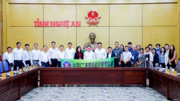 Đoàn doanh nghiệp Điện tử Đài Loan khảo sát, tìm hiểu cơ hội đầu tư vào Nghệ An