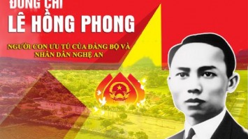 Đồng chí Lê Hồng Phong - Người con ưu tú của Đảng bộ và nhân dân Nghệ An
