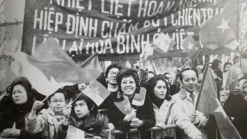 [Ảnh] Lễ ký kết chính thức Hiệp định Paris 1973