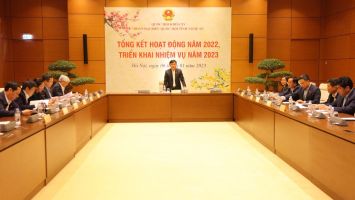 Đoàn đại biểu Quốc hội tỉnh Nghệ An tổng kết năm 2022 và triển khai nhiệm vụ năm 2023