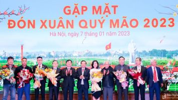 Lãnh đạo tỉnh gặp mặt Hội Đồng hương Nghệ An tại Hà Nội