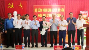 Bầu Chủ tịch UBND huyện Kỳ Sơn, nhiệm kỳ 2021-2026