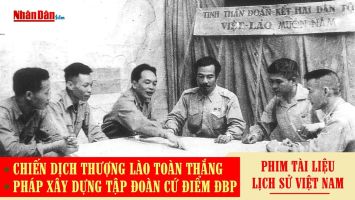 Chiến dịch Thượng Lào toàn thắng - Pháp xây dựng tập đoàn cứ điểm Điện Biên Phủ