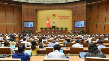 Thông qua danh sách lấy phiếu tín nhiệm 44 người do Quốc hội bầu hoặc phê chuẩn