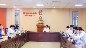 Thường trực HĐND tỉnh Nghệ An tổ chức phiên họp thường kỳ tháng 10/2023