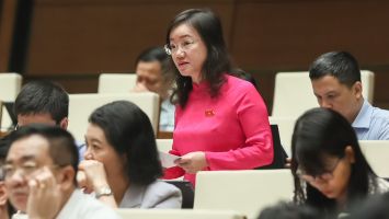 ĐBQH Thái Thị An Chung: Nên quy định độ tuổi được điều khiển xe gắn máy từ đủ 15 tuổi