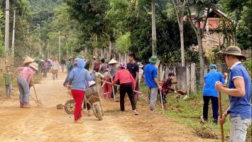 Con Cuông xây dựng nông thôn mới gắn với bảo vệ môi trường