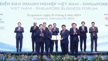 Thủ tướng Chính phủ chứng kiến trao Quyết định chấp thuận chủ trương đầu tư dự án VSIP Nghệ An II